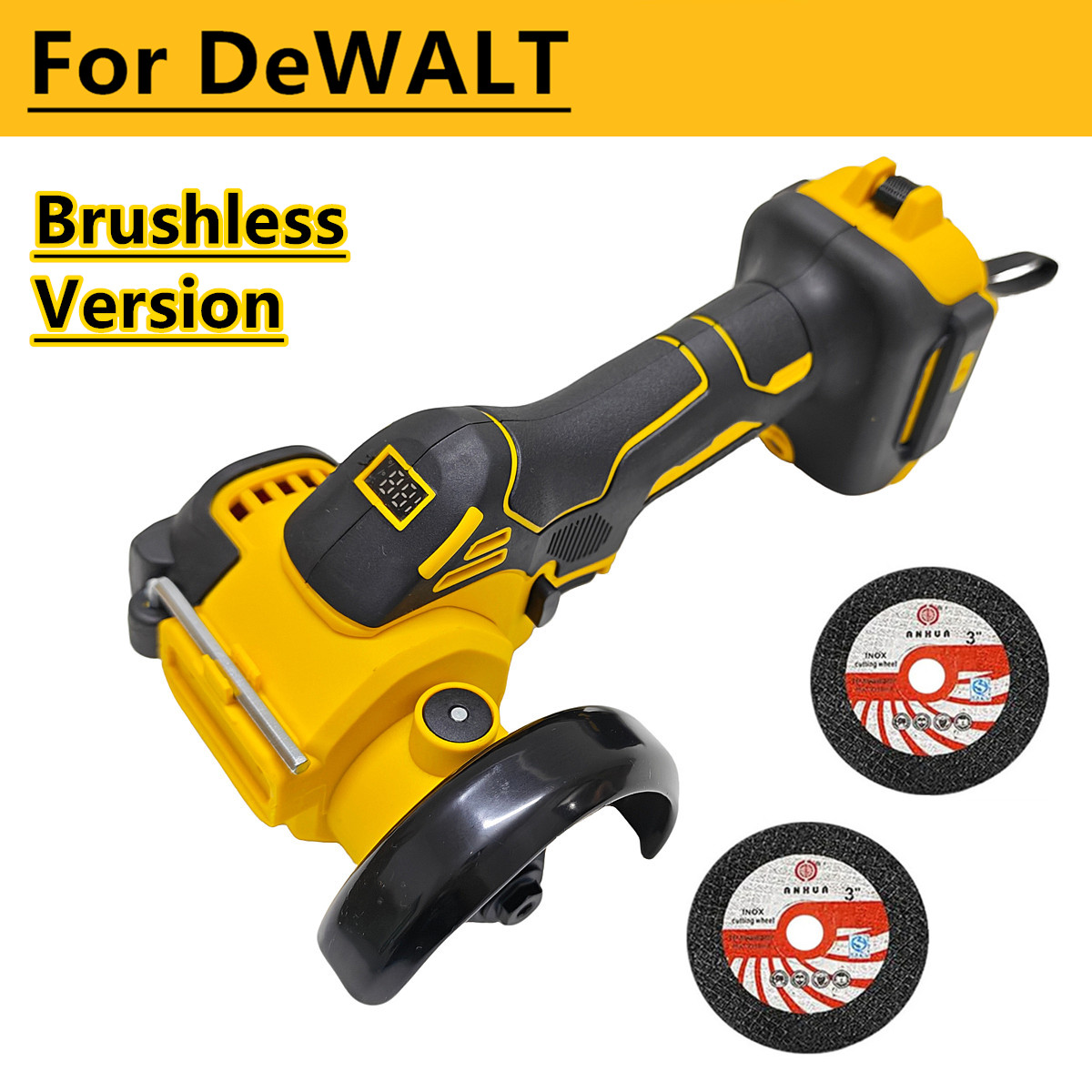 Brushless Angle Grinder Battery Powered - Meuleuse d'angle sans balais 3 pouces,