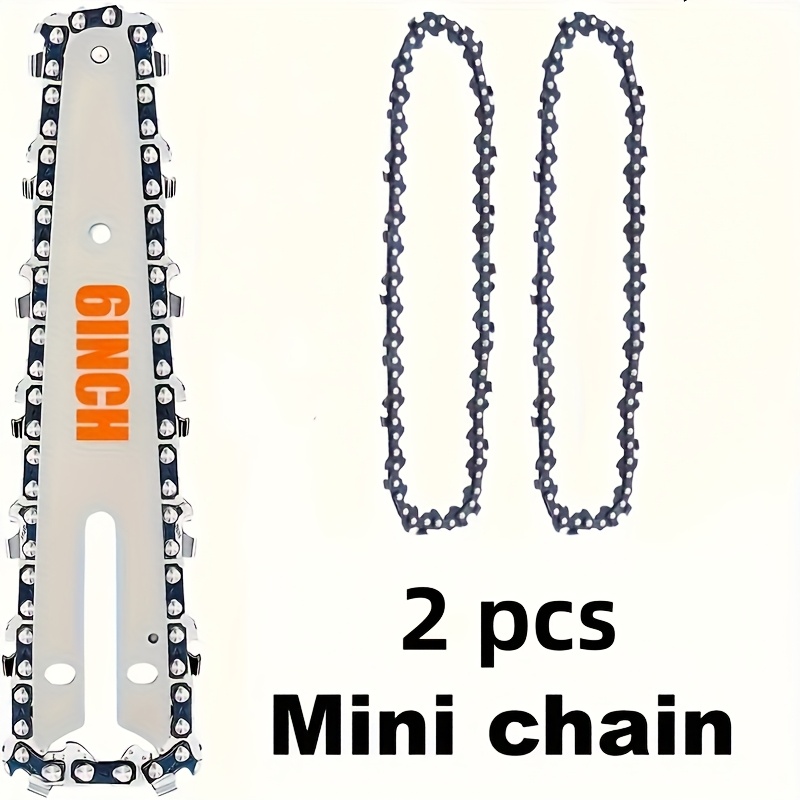 Mini Electric Chainsaw 6 Inch - Chaîne de tronçonneuse durable de 6