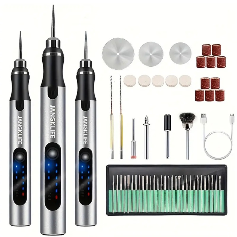 Cordless Rotary Tool Kit Accessories - Stylo de gravure électrique sans fil