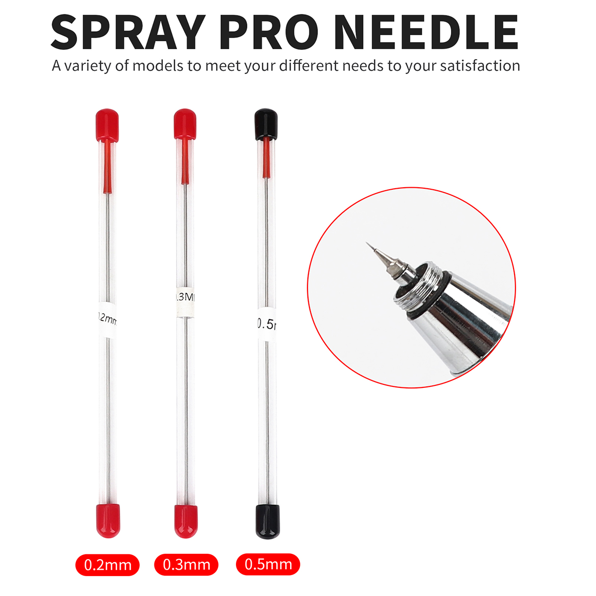 3 pièces ensemble 0.2/0.3/0.5m - Airbrush Kit With Mini Compressor avis et prix