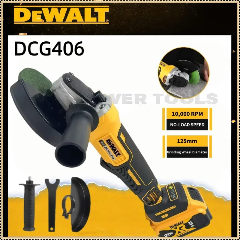 Meuleuse d'angle sans fil Dewa - Brushless Angle Grinder Battery Powered avis et prix