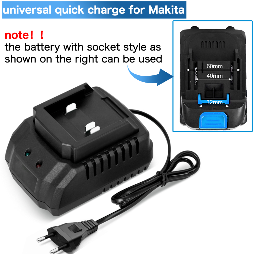 Chargeur avec prise EU/US/UK p - Brushless Cordless Electric Drill 18V avis et prix