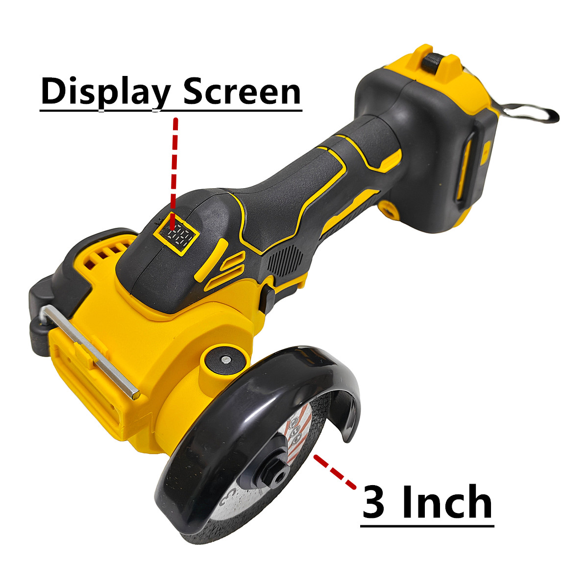 Meuleuse d'angle sans balais 3 - Brushless Angle Grinder Battery Powered avis et prix