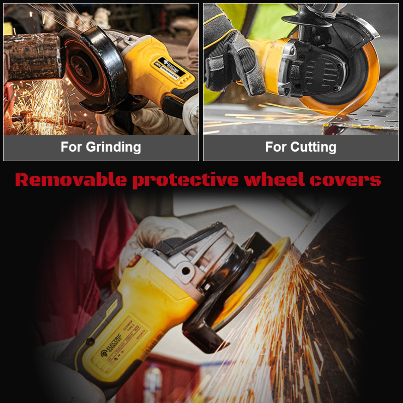 Meuleuse d'angle sans fil 125  - Brushless Angle Grinder Battery Powered avis et prix