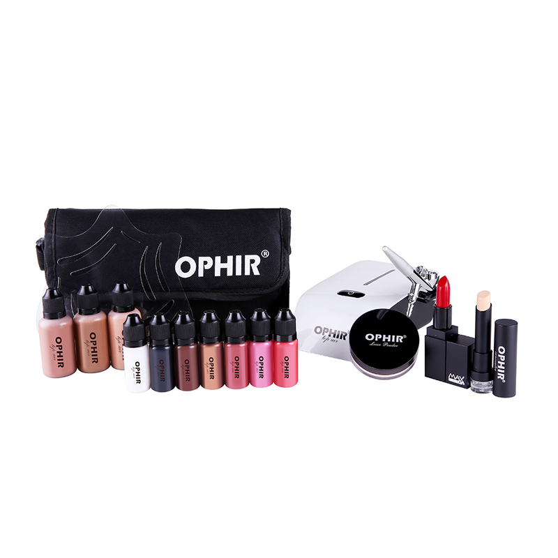 OPHIR – Kit de maquillage prof - Airbrush Kit With Mini Compressor avis et prix