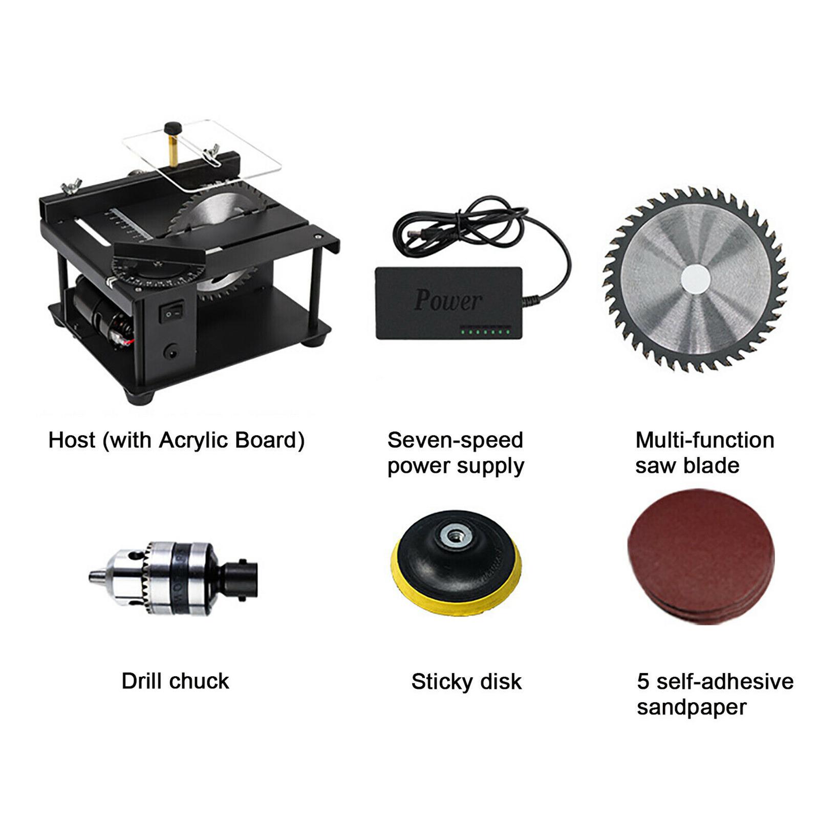 Scie à table circulaire compac - Mini Table Saw For Woodworking avis et prix