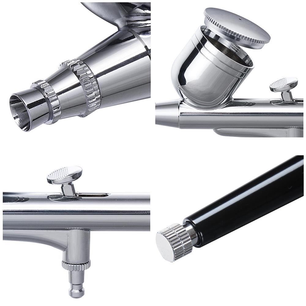 Mini aérographe à double actio - Airbrush Kit With Mini Compressor avis et prix