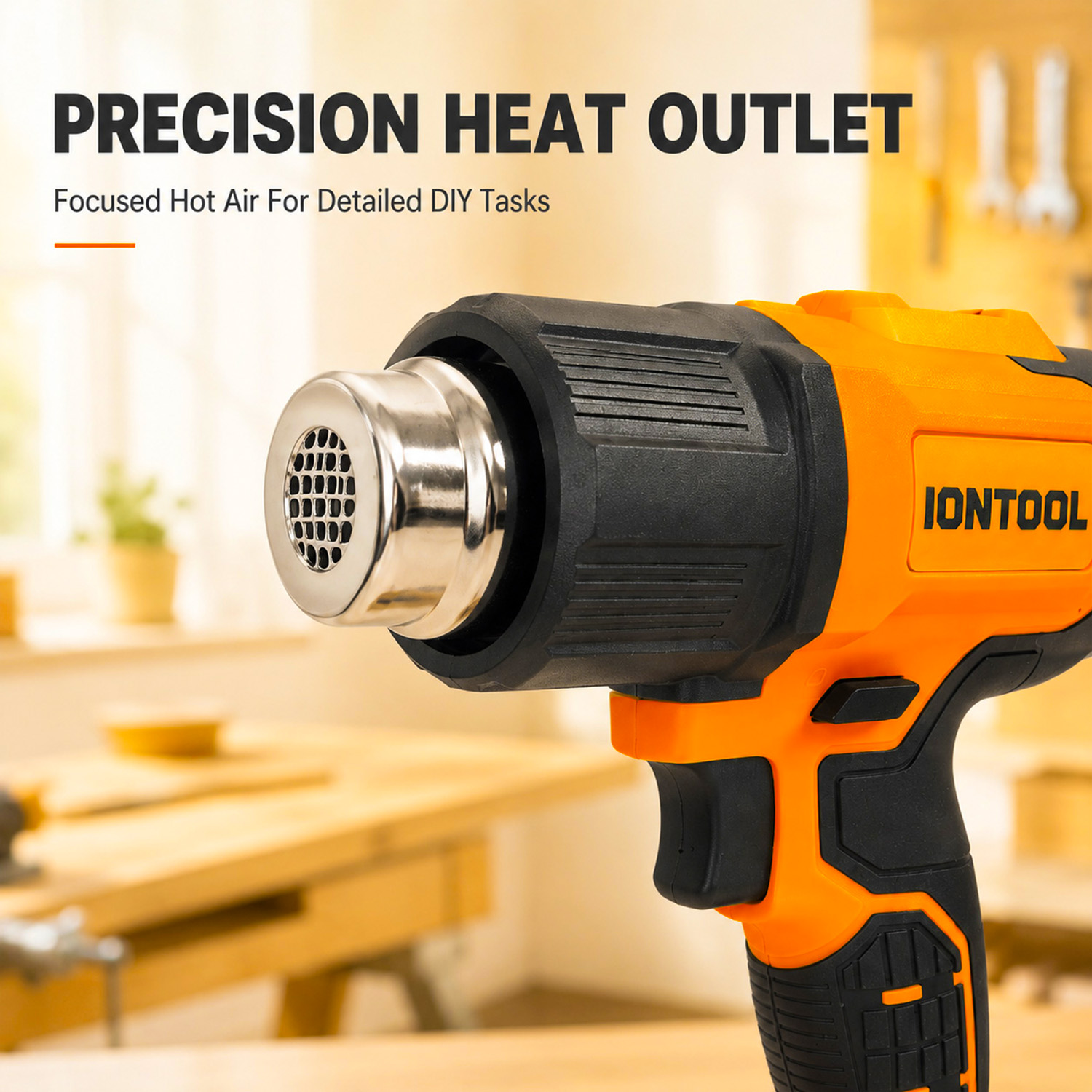 IONTOOL 250/500LPM 550 ℃   Pis - Cordless Heat Gun For Shrink Tubing avis et prix